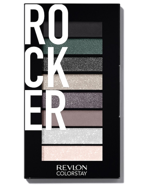Paleta de sombras Colorstay Rocker 8 tonos 1