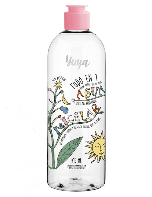 Desmaquillante Agua micelar Todo en uno Yuya
