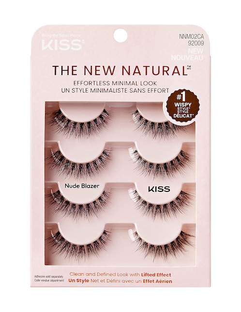 Pestaña postizas Kiss The New Natural