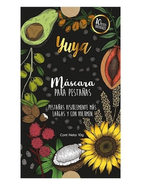 Máscara para pestañas Yuya 10 Aceites Naturales a prueba de agua