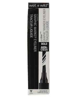 Delineador de ojos Wet n Wild punta fieltro black