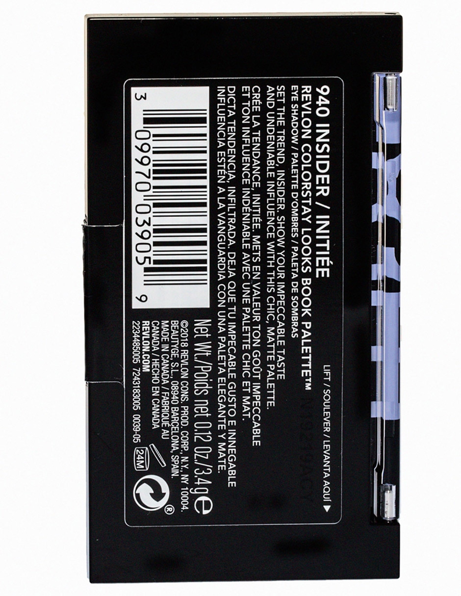 Paleta de sombras Insider 2