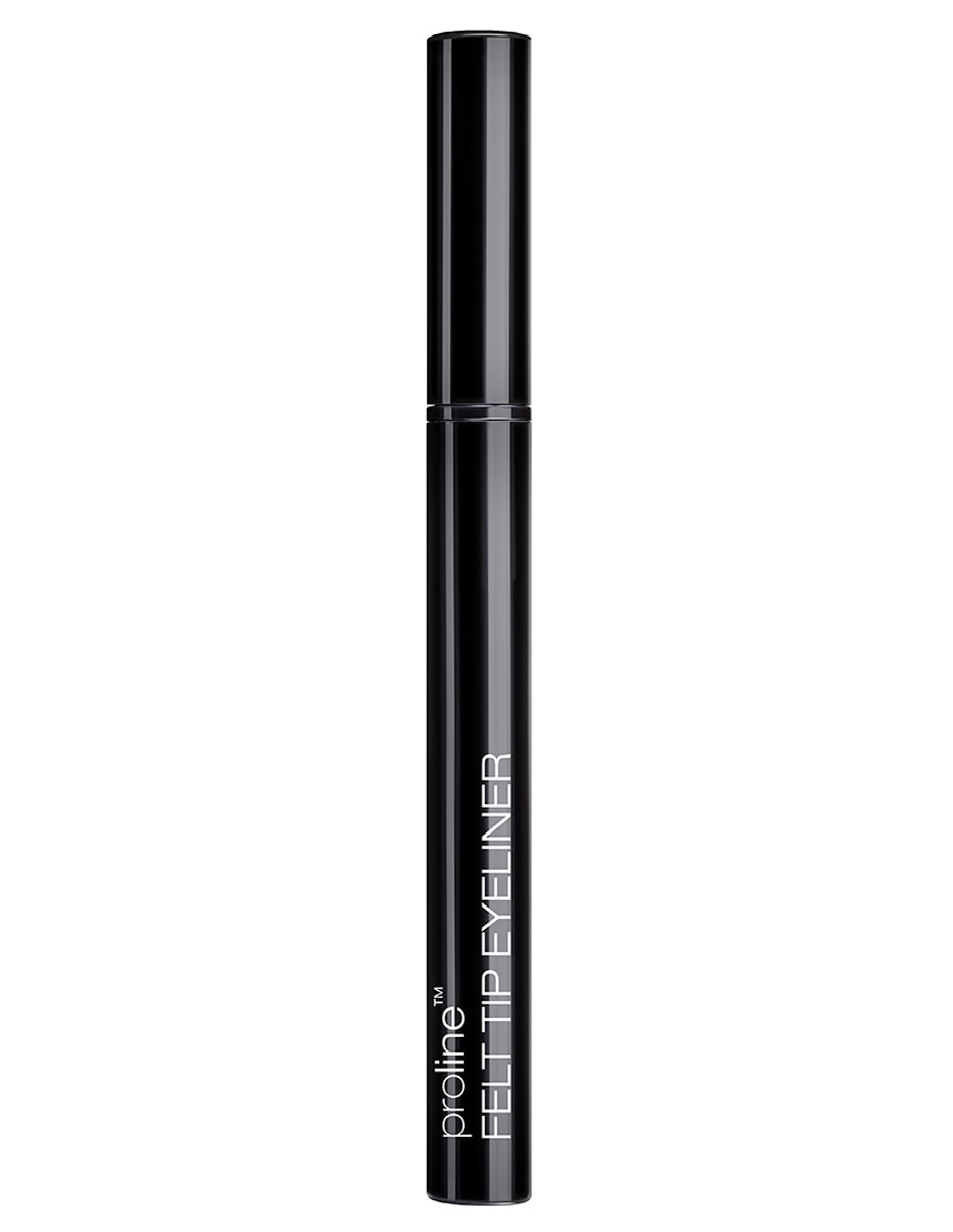 Delineador de ojos punta fieltro black 1