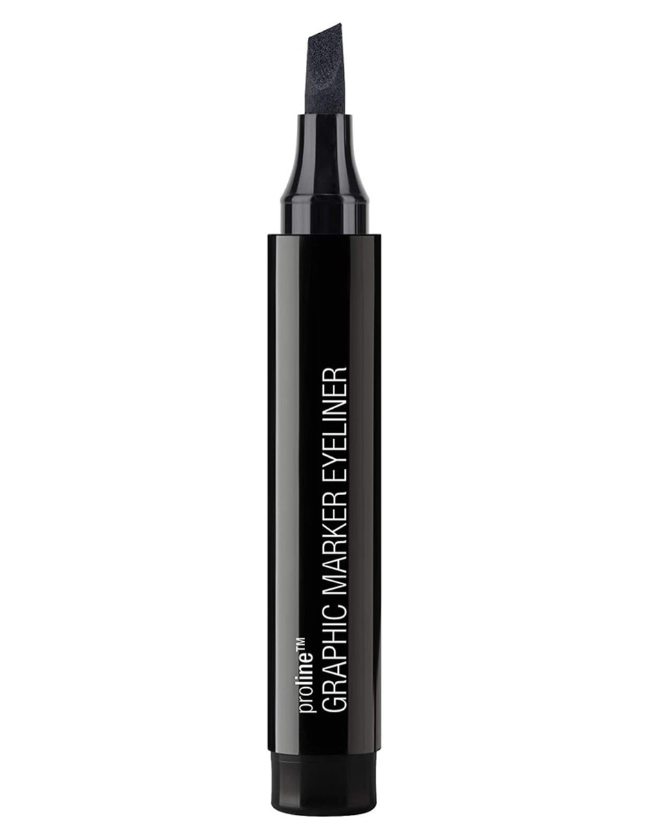 Delineador de ojos punta fieltro black 3