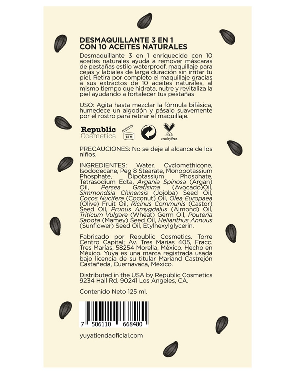 Desmaquillante Bifásico 3 en 1 3