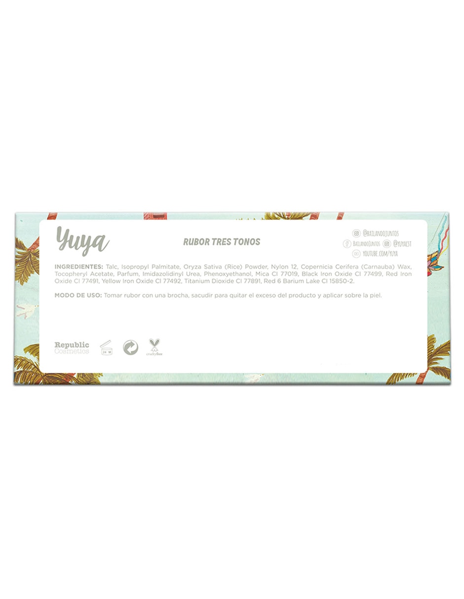 Blush en polvo Yuya 2