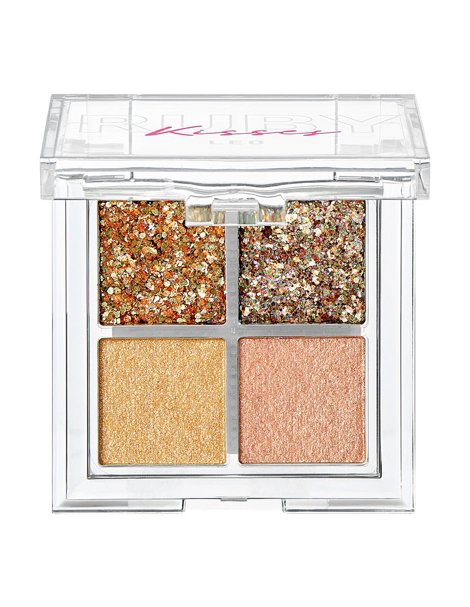 Paleta de sombras Glitter Gem 4 tonos 2