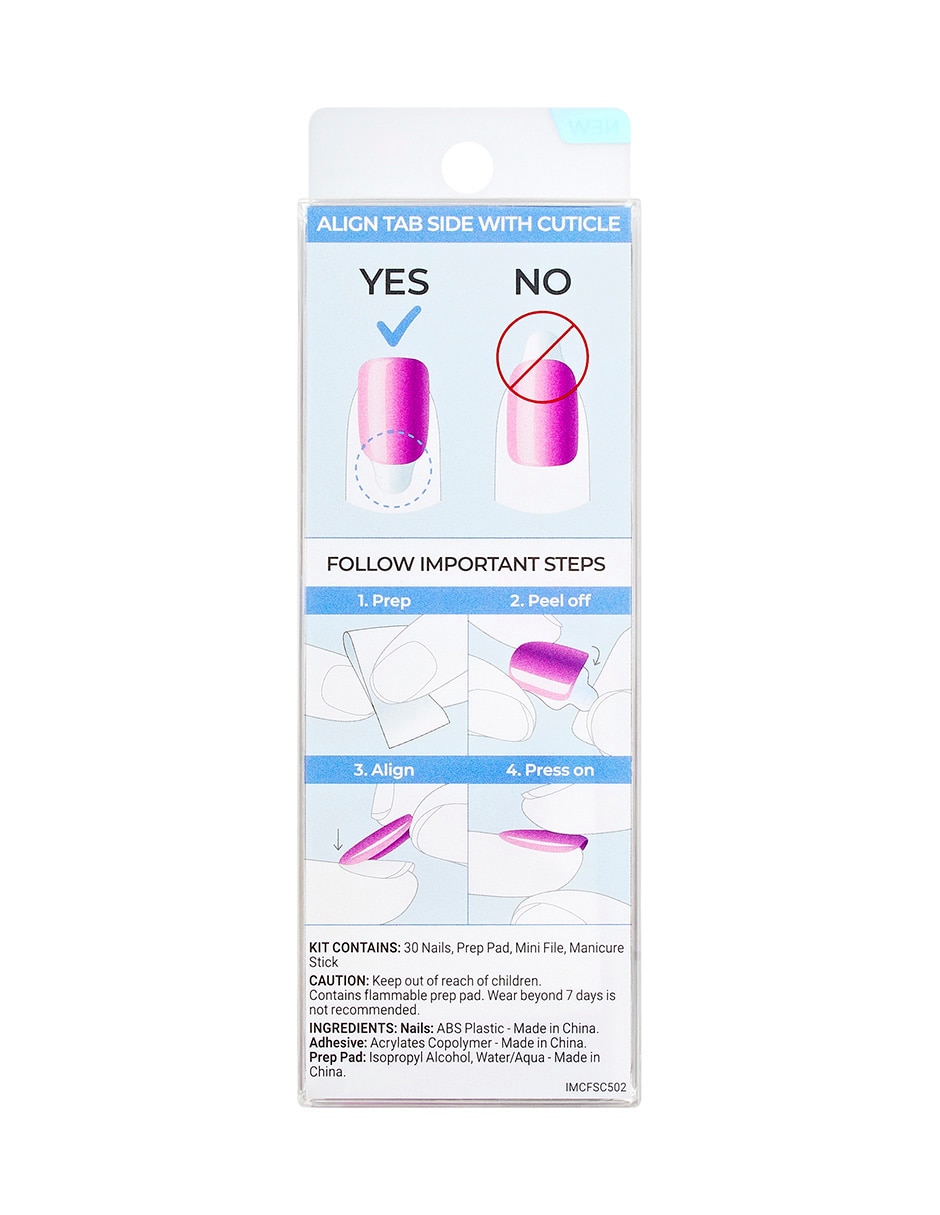UÑAS POSTIZA KISS FANTASYMAGNETIC